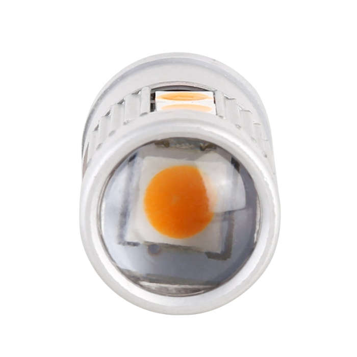 4 PCS T10 DC12V / 2W Car Clearance Light 9LEDs SMD-3030 Lamp Beads (Yellow Light)