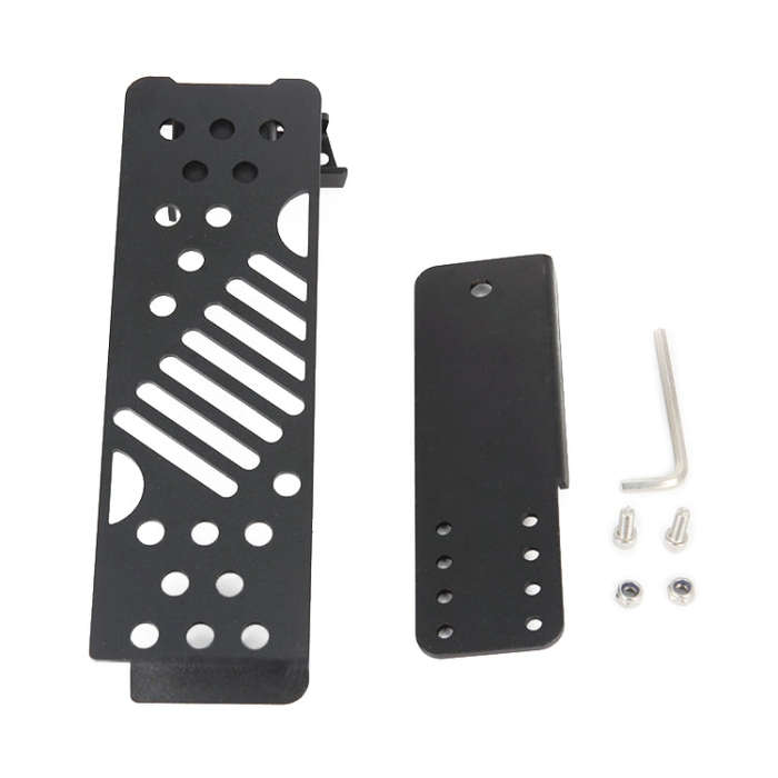 Car Modification Straight Metal Left Foot Rest Pedal for Jeep Wrangler JL 2018-2019
