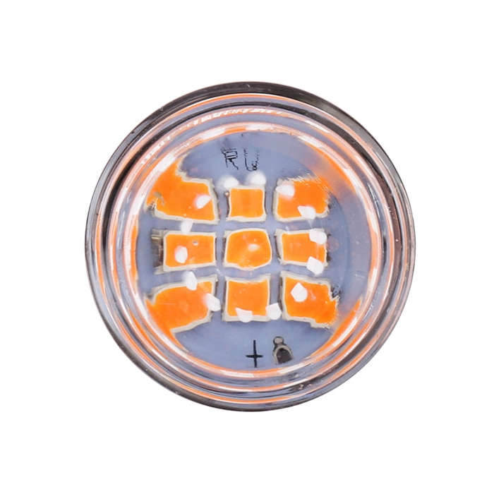4 in 1 1157 DC12V 0.6W 9LEDs SMD-3528 Car Brake Light (Yellow Light)