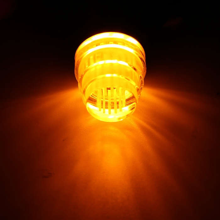 4 in 1 1157 DC12V 0.6W 9LEDs SMD-3528 Car Brake Light (Yellow Light)
