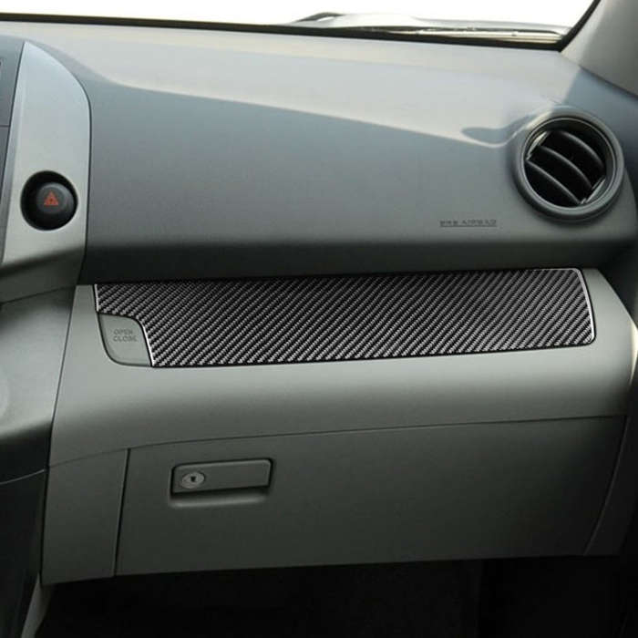Carbon Fiber Car Co-pilot Control Panel Decorative Sticker for Toyota Old RAV4 2006-2013,Left Drive