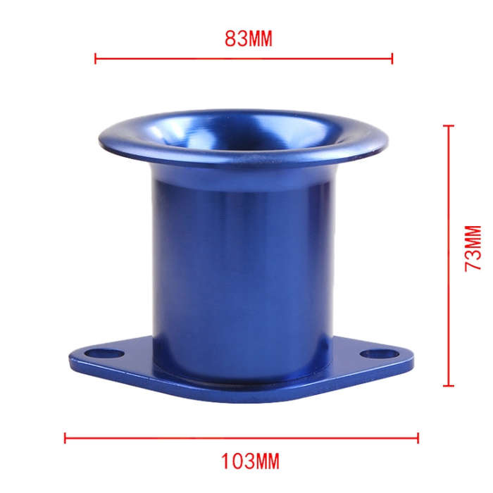 Car Modified Aluminum Alloy Air Horn for Toyota Corolla AE86 (Gold)