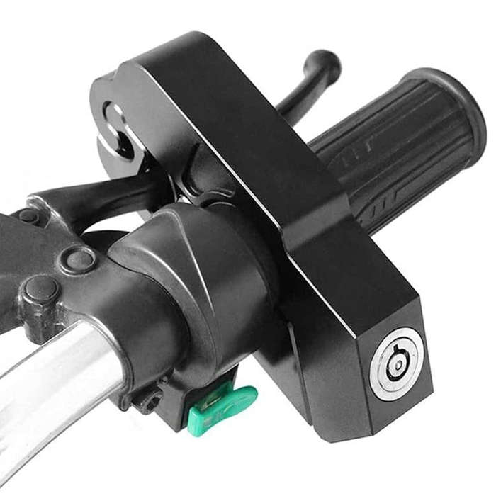 Motorcycle Aluminum Alloy Throttle Handle Lock (Red)
