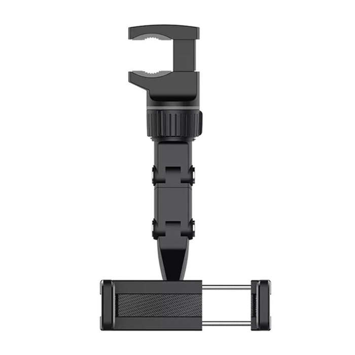 1st Generation Multifunctional Car Rearview Mirror Rear Seat Mobile Phone Holder (Grey)