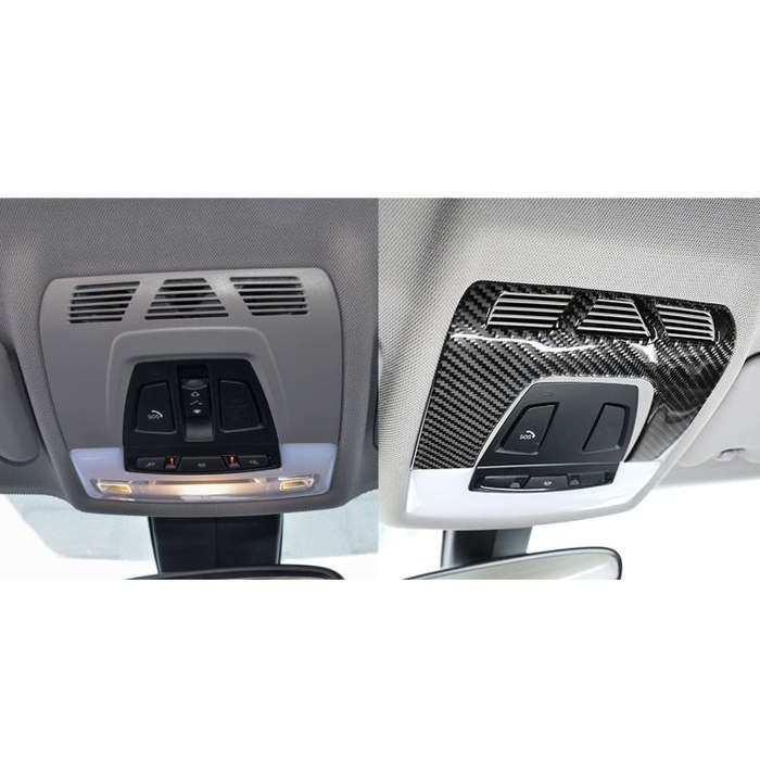 Car Front Reading Light Frame Decorative Sticker for BMW F52 1 Series Sedan 2017-2019, Left Drive