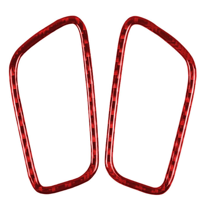 Car Carbon Fiber Air Outlet Panel Decorative Sticker for Porsche Macan 2014-2021, Left and Right ...