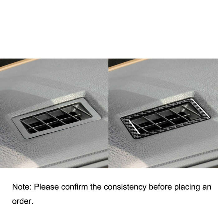 Car Carbon Fiber Dashboard Air Outlet Decorative Sticker for Toyota Corolla / Levin 2014-2018, Le...