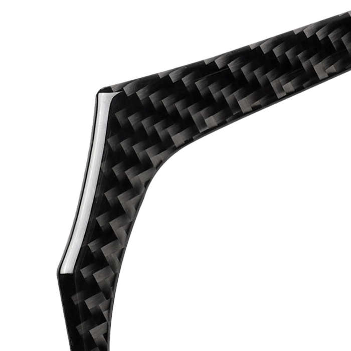 2 in 1 Car Carbon Fiber Steering Wheel Below Decorative Sticker for BMW G01 X3 2018-2020 / G02 X4...