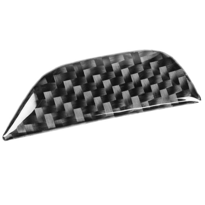 Carbon Fiber Car Central Control Armrest Storage Button Decorative Sticker for Dodge Challenger 2...