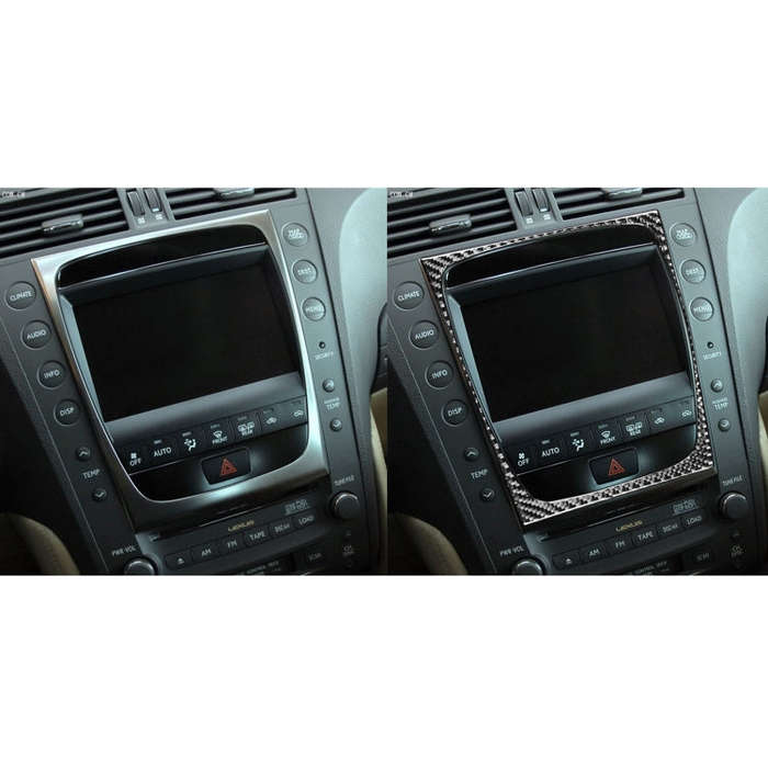 Carbon Fiber Car Air Conditioning Panel Decorative Sticker for Lexus GS 2006-2011,Left and Right ...