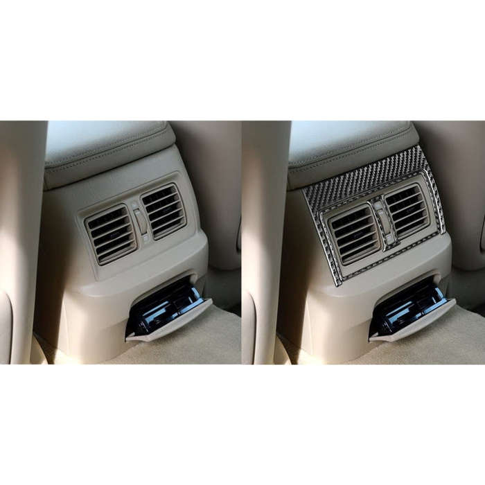 3 PCS / Set Carbon Fiber Rear Exhaust Vent Decorative Sticker for Lexus GS 2006-2011,Left and Rig...