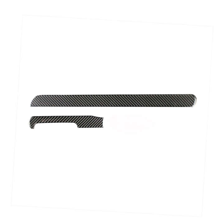 Carbon Fiber Car Central Control Strip Decorative Sticker for Volkswagen Golf 6 2008-2012, Left D...