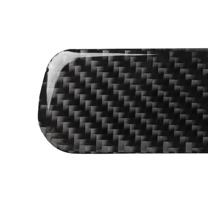 Carbon Fiber Car Central Control Strip Decorative Sticker for Volkswagen Golf 6 2008-2012, Left D...