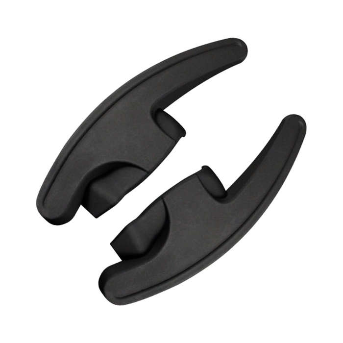 Carbon Fiber Car Central Steering Wheel Paddles Decorative Sticker for Volkswagen Golf 6 2008-2012