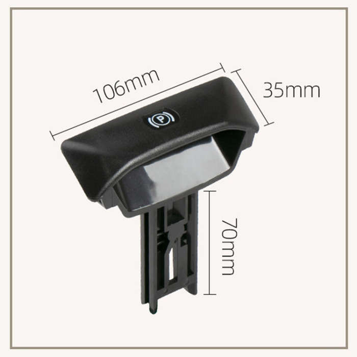 For Mercedes-Benz W204/W212 Left Driving Car Handbrake Parking Brake Lever Release Handle 2044270020