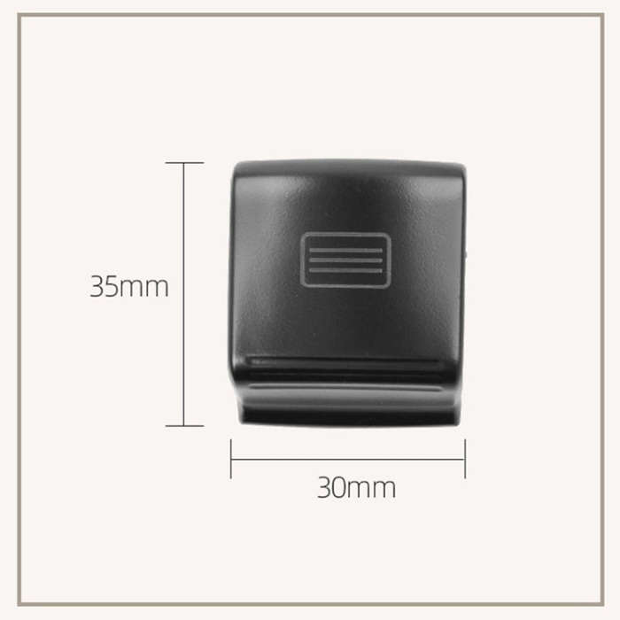 For Mercedes-Benz W221 2006-2013 Left Driving Car Sunroof Switch Button Dome Light Button(Beige)