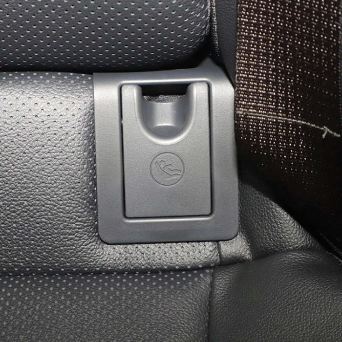 For Toyota Camry 2017- Car Rear Child ISOFIX Switch Seat Safety Cover Assembly 2059200513 (Beige)