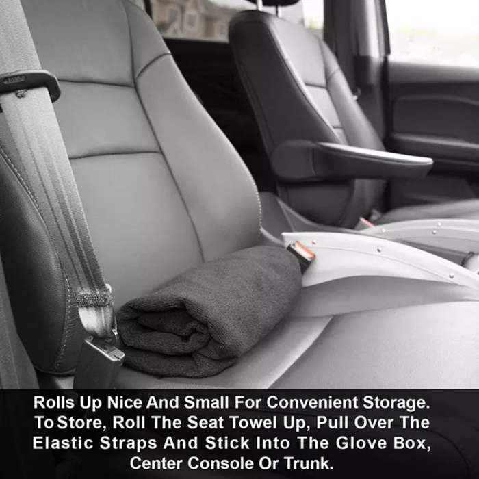 Car Universal Waterproof Anti-skid Seat Cover (Black)
