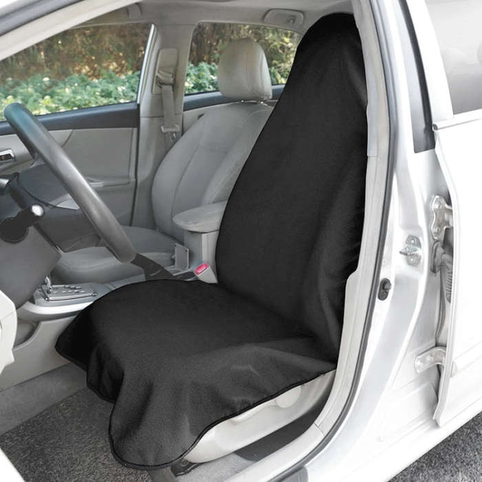 Car Universal Waterproof Anti-skid Seat Cover (Black)