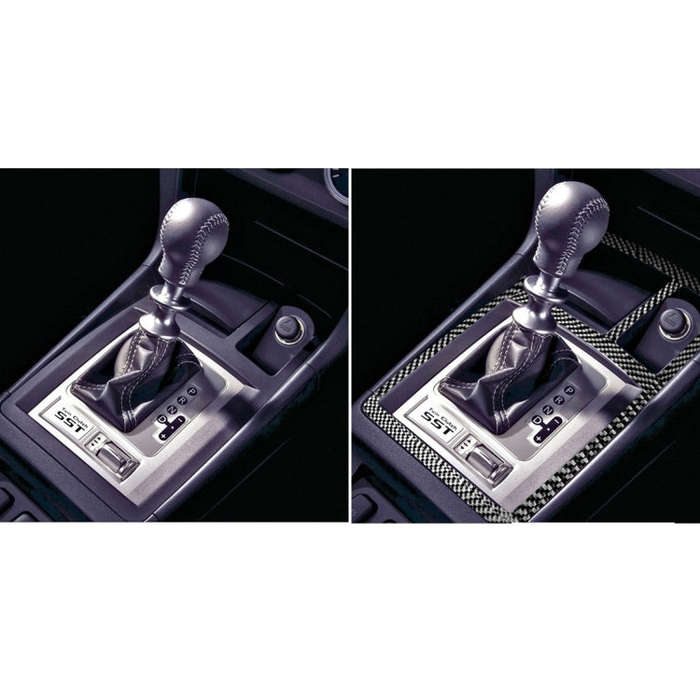 Car Carbon Fiber Manual Gearbox Decorative Sticker for Mitsubishi Lancer EVO (Only DE / ES) 2008-...