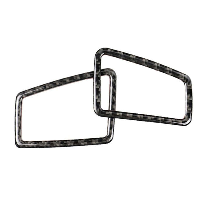 Carbon Fiber Car Right Driving Instrument Air Outlet Decorative Sticker for BMW E90 2005-2012