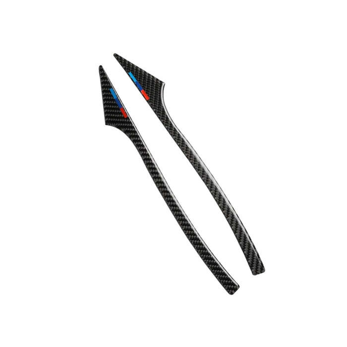 Three Color A Carbon Fiber Car Rearview Mirror Bumper Strip Decorative Sticker for BMW 5 Series E...