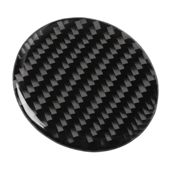 Car Carbon Fiber Multimedia Knob Decorative Sticker for BMW 3 Series G20/G28/325Li/330d/335 2019-...