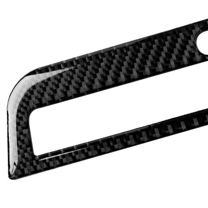 Car Carbon Fiber Solid Color Air Conditioning CD Panel Decorative Sticker for Mercedes-Benz A Cla...