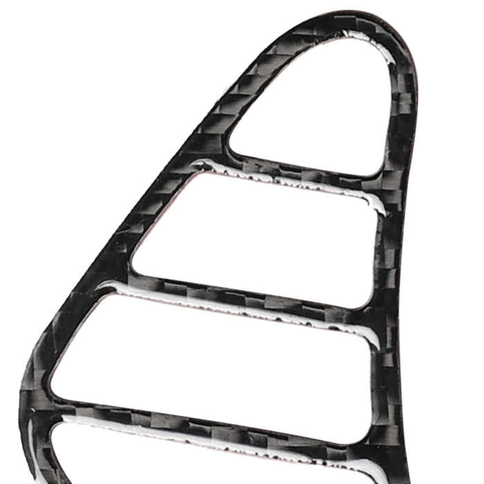Car Carbon Fiber Small Left and Right Air Outlet Decorative Sticker for Lexus IS250 300 350C 2006...