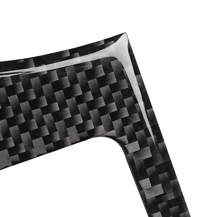 Car Carbon Fiber Window Glass Lift Decorative Sticker for Lexus IS250 300 350C 2006-2012, Left Drive