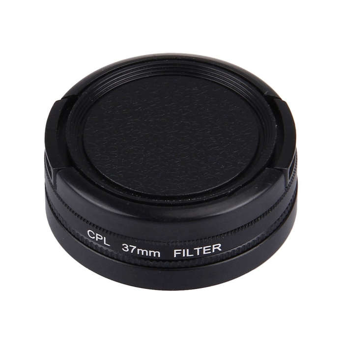 JUNESTAR for Xiaomi Xiaoyi Yi II 4K Sport Action Camera Proffesional 37mm CPL Filter + Lens Prote...
