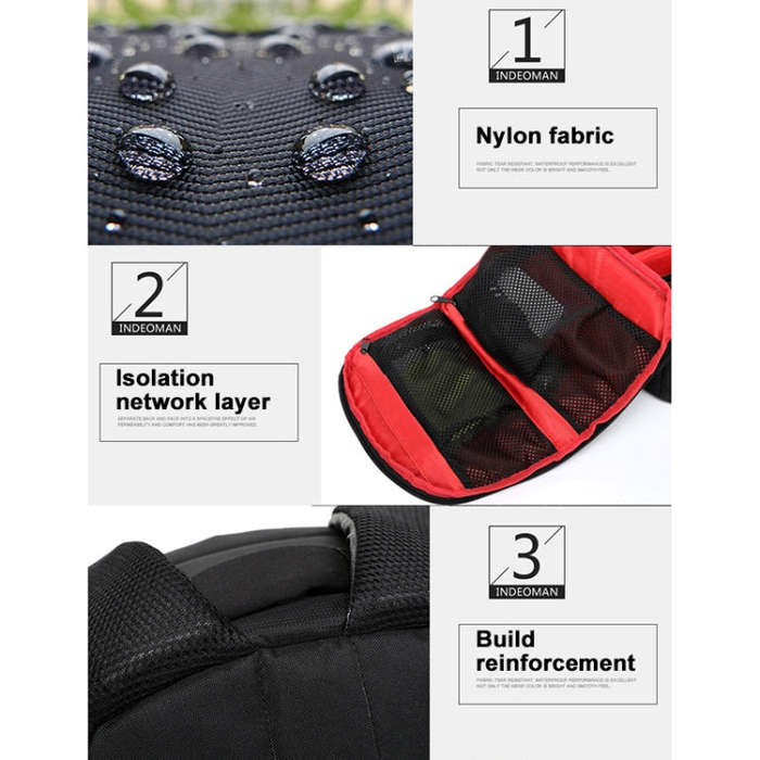 INDEPMAN DL-B012 Portable Outdoor Sports Backpack Camera Bag for GoPro, SJCAM, Nikon, Canon, Xiao...