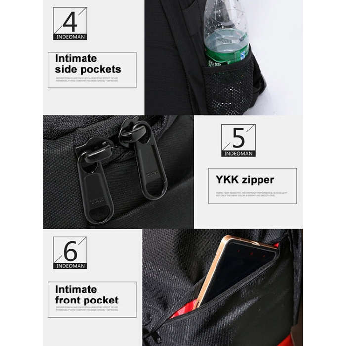 INDEPMAN DL-B012 Portable Outdoor Sports Backpack Camera Bag for GoPro, SJCAM, Nikon, Canon, Xiao...