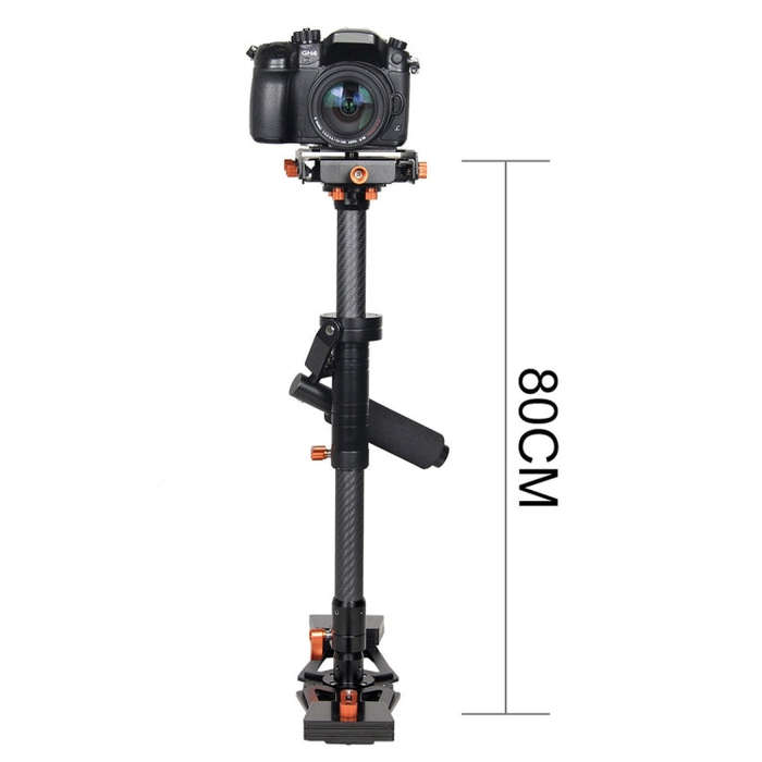 YELANGU S800 Professional 47-80cm Maximum Burden 5kg Carbon Fibre Handheld Stabilizer Steadicam S...