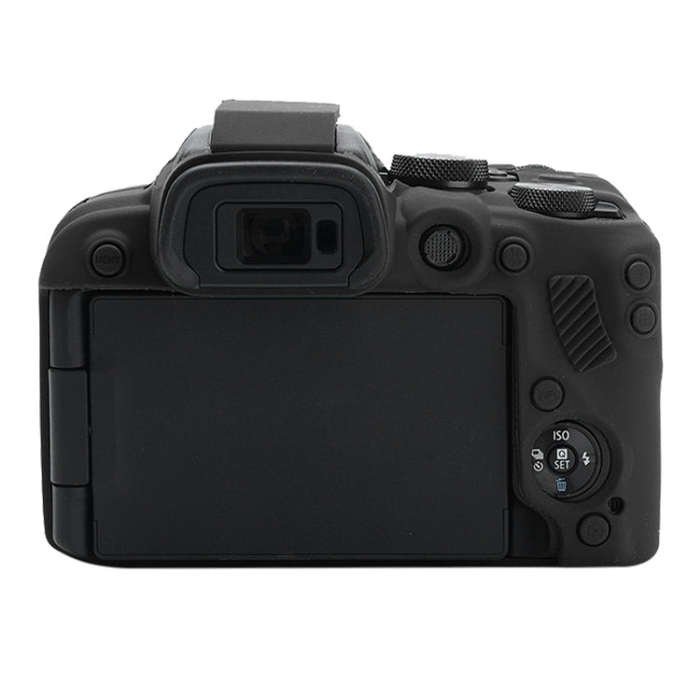 For Canon EOS R10 Soft Silicone Protective Case (Black)