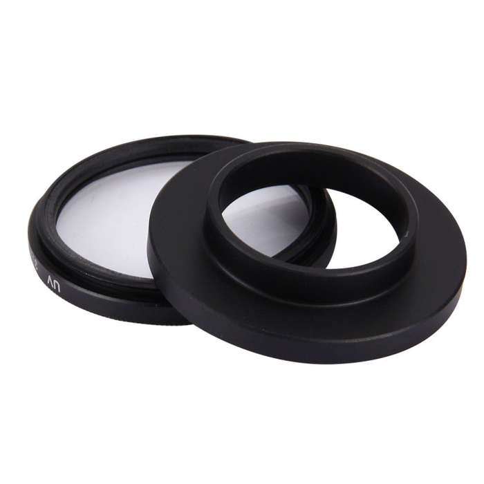 JUNESTAR 7 in 1 Proffesional 37mm Lens Filter(CPL + UV + ND4 + Red + Yellow + FLD / Purple) & Len...