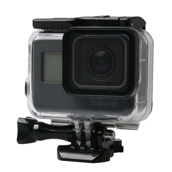 For GoPro HERO6 /5 Black 60m Underwater Waterproof Housing Diving Case with Touch Screen Back Doo...