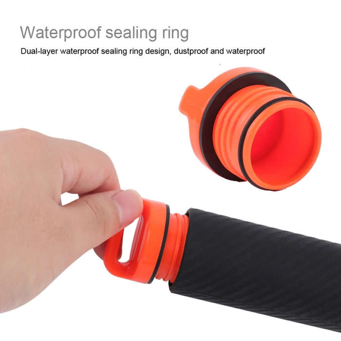 Shutter Trigger + Floating Hand Grip Diving Buoyancy Stick with Adjustable Anti-lost Strap & Scre...