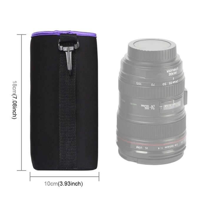 SLR Camera Lens Bag Micro Single Lens Bag Lens Inner Bile Bag Waterproof Protective Case Plus Vel...