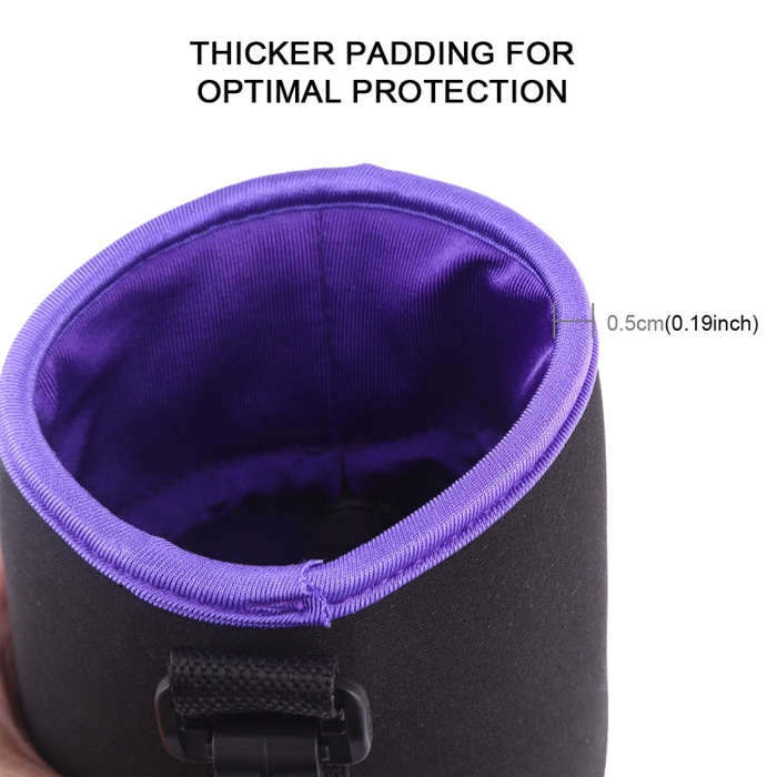 SLR Camera Lens Bag Micro Single Lens Bag Lens Inner Bile Bag Waterproof Protective Case Plus Vel...