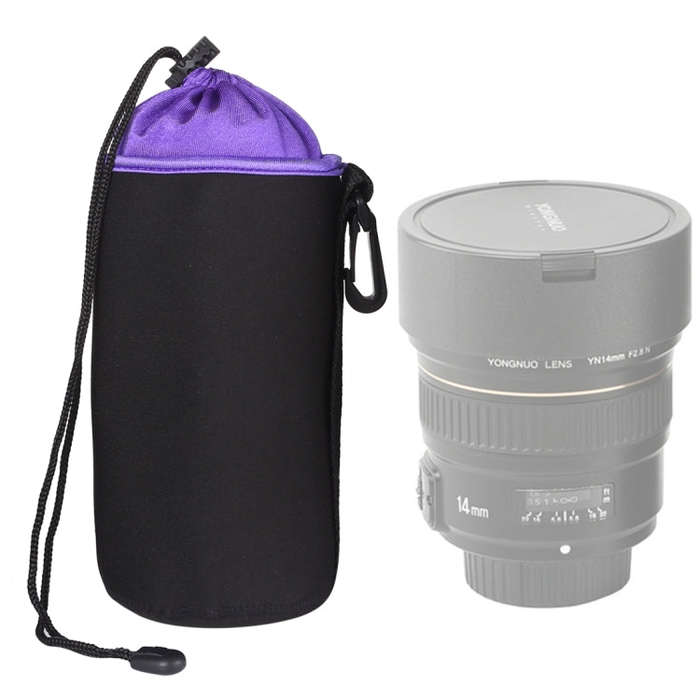 SLR Camera Lens Bag Micro Single Lens Bag Lens Inner Bile Bag Waterproof Protective Case Plus Vel...