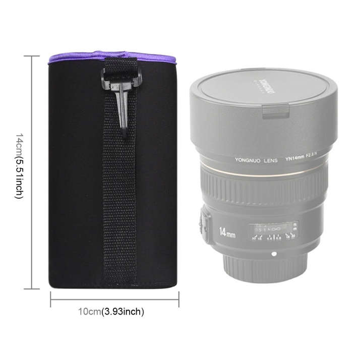 SLR Camera Lens Bag Micro Single Lens Bag Lens Inner Bile Bag Waterproof Protective Case Plus Vel...