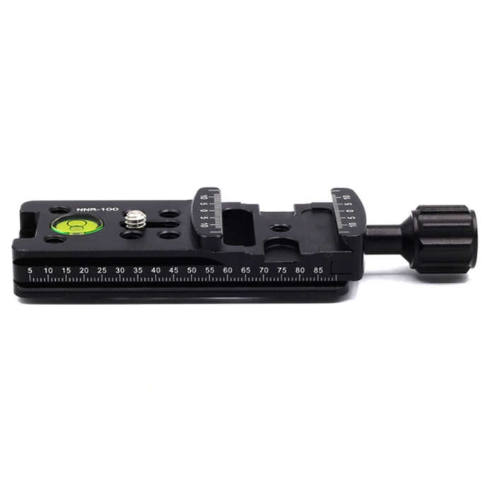 NNR-100 Multi-Purpose 100mm Nodal Rail Slide Plate QR Clamp Macro Panoramic Bracket
