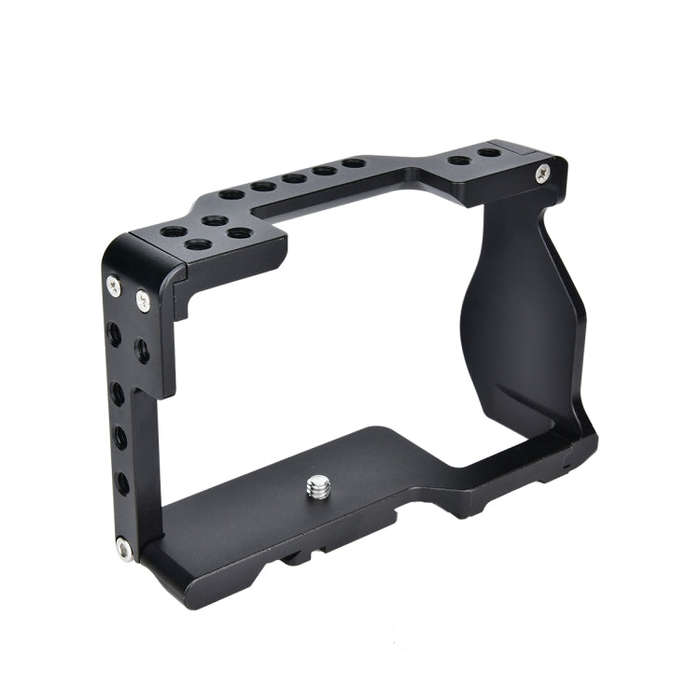 YELANGU C6 Camera Video Cage Stabilizer for Sony A6000 / A6300 / A6500 / A6400 (Black)