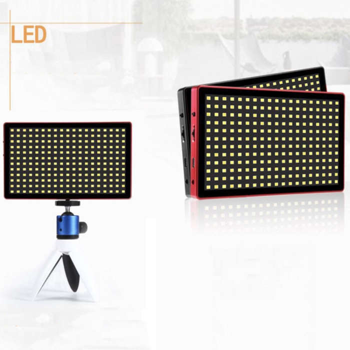 Litu Foto  L28 Pocket 228 LEDs Professional Vlogging Photography Video & Photo Studio Light for C...
