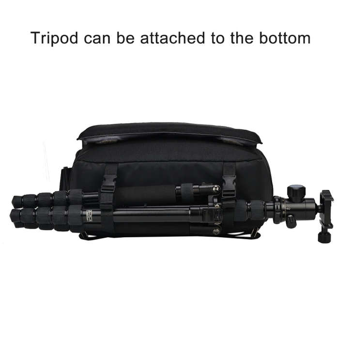 CADeN K12 Portable Camera Bag Case Shoulder Messenger Bag with Tripod Holder for Nikon, Canon, So...