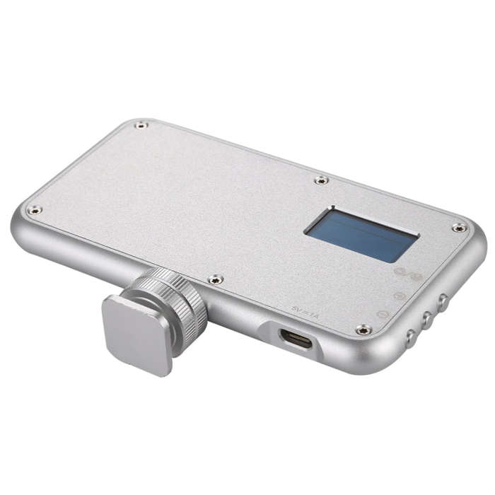 LED-013 Pocket 112 LEDs Professional Vlogging Photography Video & Photo Studio Light with OLED Di...