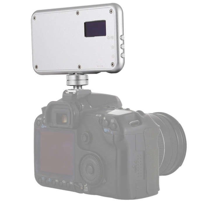 LED-013 Pocket 112 LEDs Professional Vlogging Photography Video & Photo Studio Light with OLED Di...