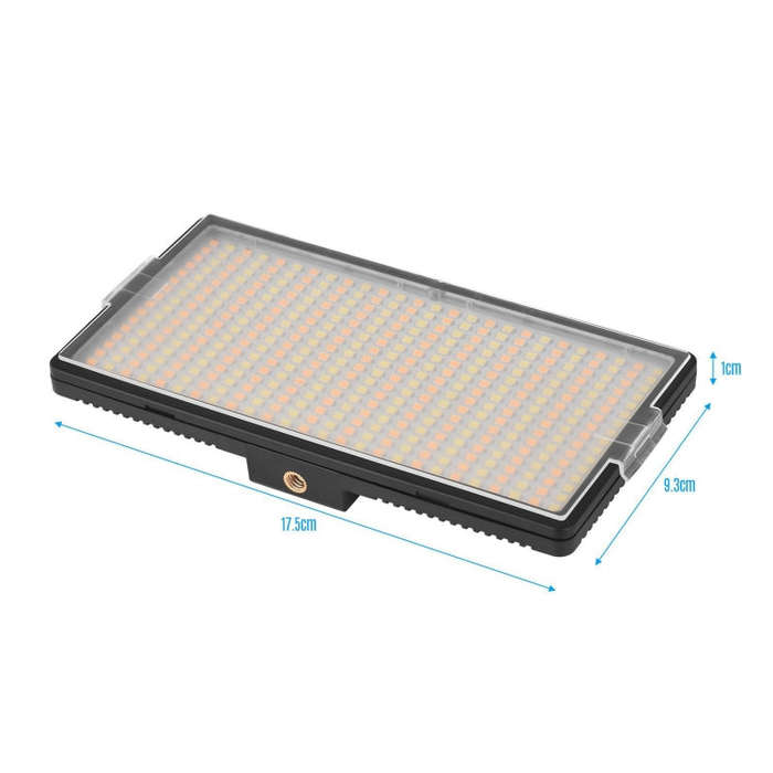 LED01 416 LEDs 3600LM Professional Vlogging Photography Video & Photo Studio Light for Canon / Ni...