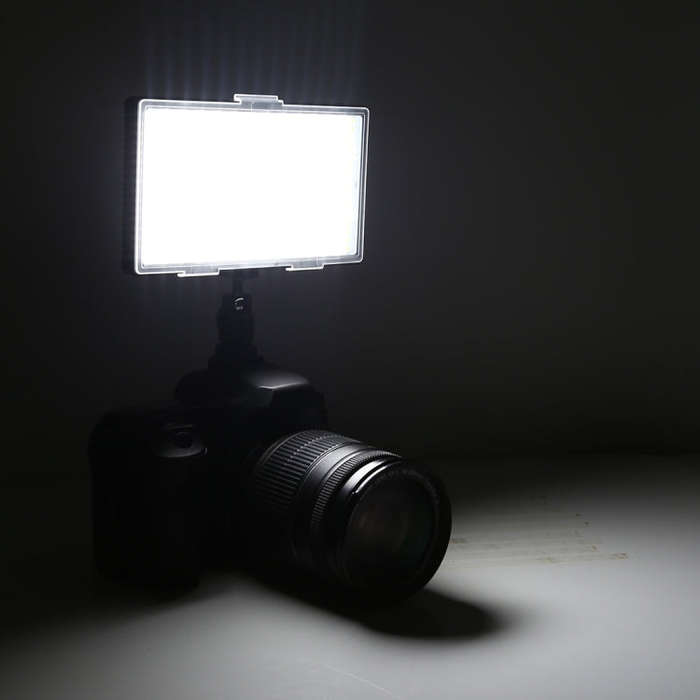 LED01 416 LEDs 3600LM Professional Vlogging Photography Video & Photo Studio Light for Canon / Ni...